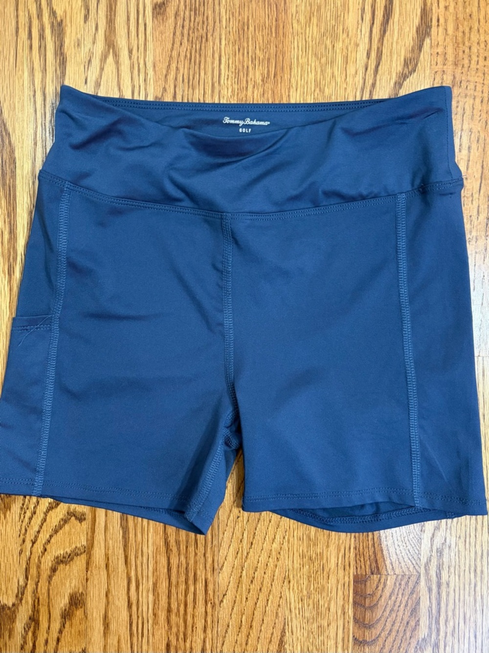 Tommy Bahama Golf Navy Athletic Spandex Shorts (XS)